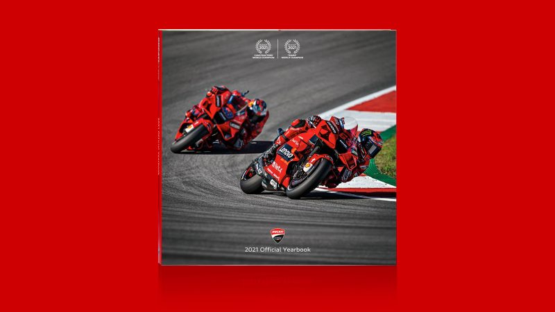 Ducati Corse Yearbook 2021 Idea regalo per Natale