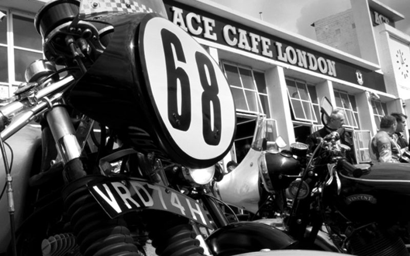 The Glory Days of British Motorbikes & Café Racer