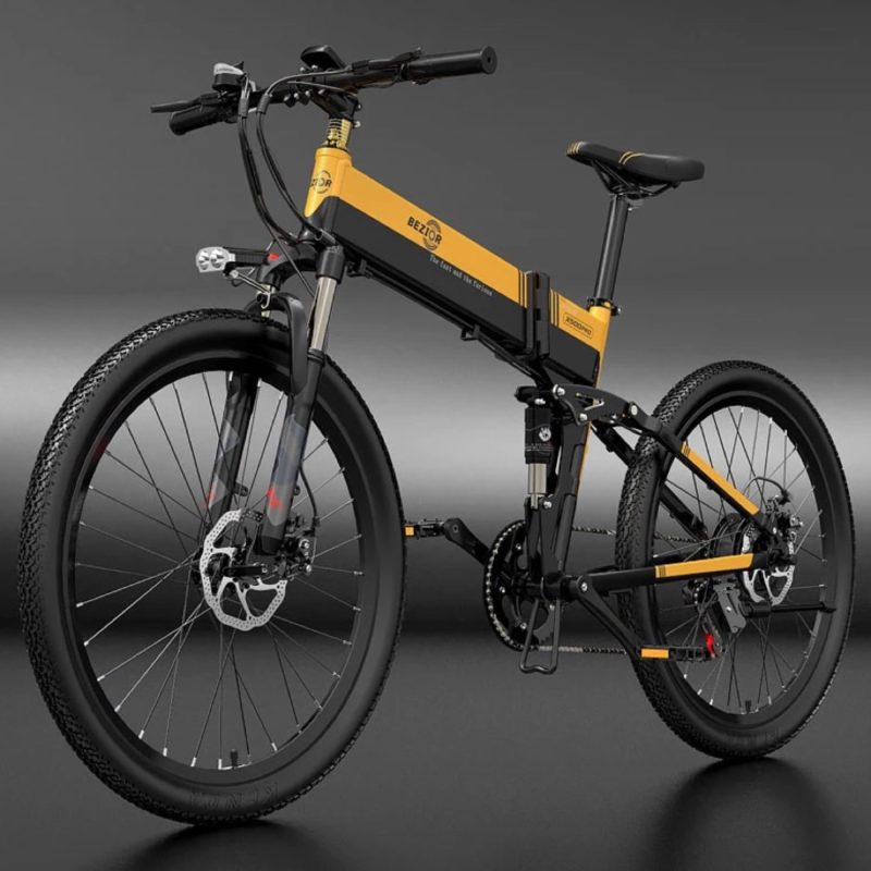BEZIOR X500 PRO mountain e-bike pieghevole in super offerta