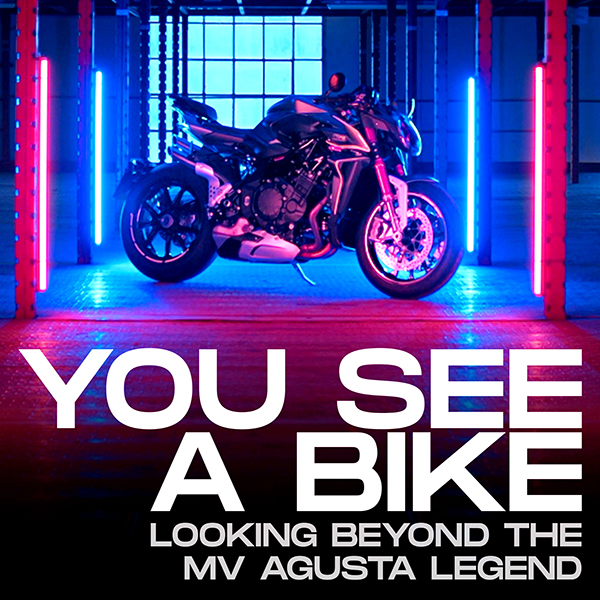 You see a bike
