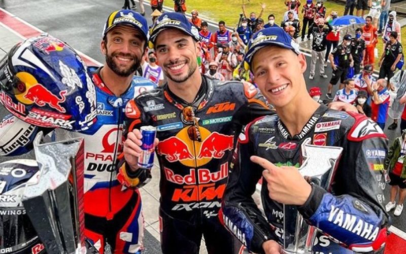 MotoGP Indonesia: vince Oliveira, volo pauroso di Marquez