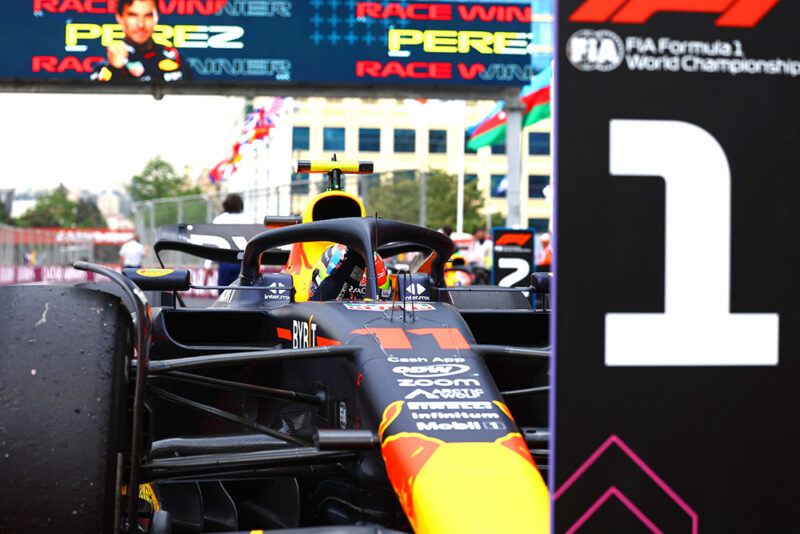 F1 Gp d’Azerbaigian: Perez conquista sprint race e gara