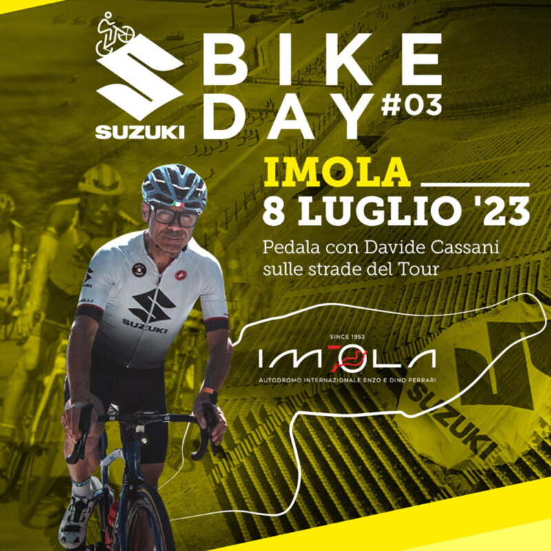 Suzuki Bike Day a Imola per aiutare anche l’Emilia