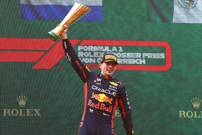 F1 GP d’Austria: due pole e due vittorie per Verstappen