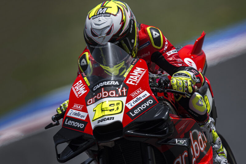 Bautista sulla Ducati MotoGp nel Gran Premio di Sepang