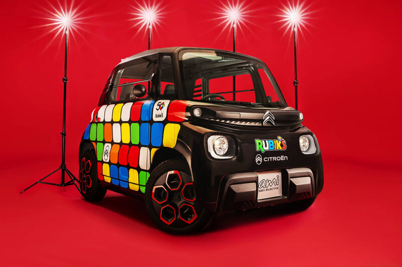 Citroen AMI Rubik Special Edition per festeggiare 50 anni del cubo